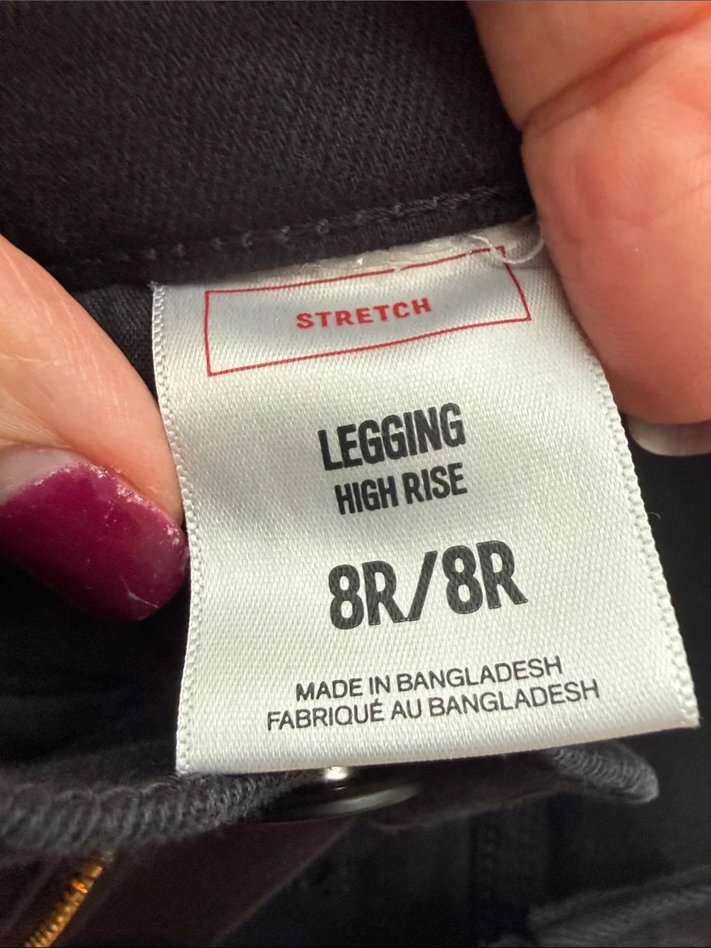 Express Black Distressed Skinny Jeans - Picture 2 of 3